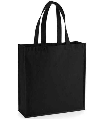 Westford Mill Gallery Canvas Tote - BLK - ONE